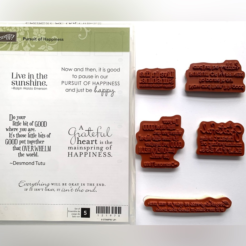Stampin' Up! Pursuit of Happiness Stamp Set